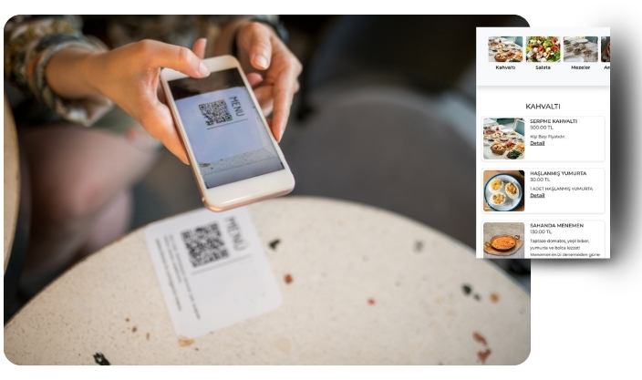 qr menü